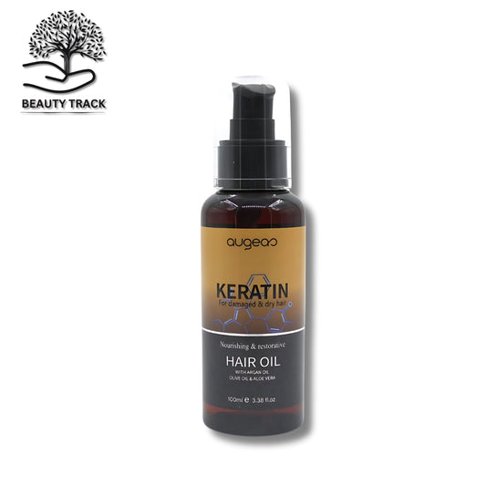 Augea Keratin Hair Oil – Repair & Nourish Damaged Hair